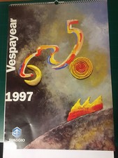 Calendario Piaggio Vespa Anno 1997 Originale