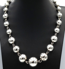 Collana boules scalata in