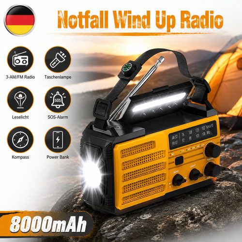 Radio manovella solare - radio,