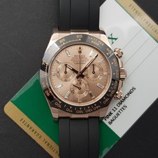 Rolex Daytona 116515Ln With Card Dial Baguettes rose gold Diam1672