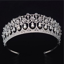 Corona diadema donna alta 5 cm