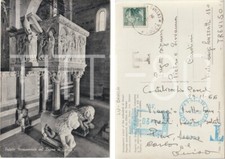 PULPITO MONUMENTALE DEL DUOMO DI BARGA (LUCCA) 1966 TASSATA