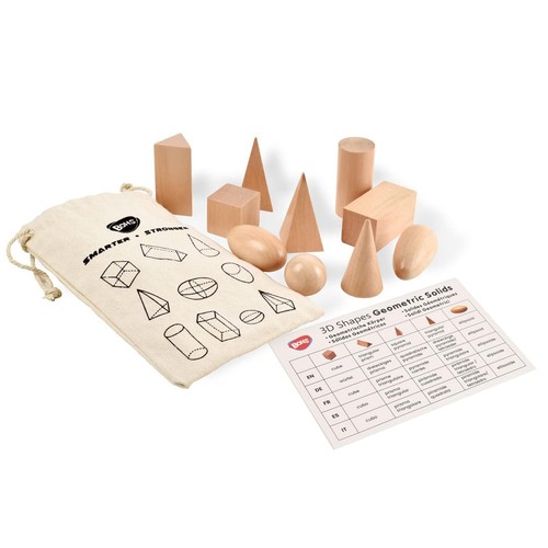 Geometric solids guess game - guess,