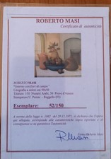 litografia firmata numerata