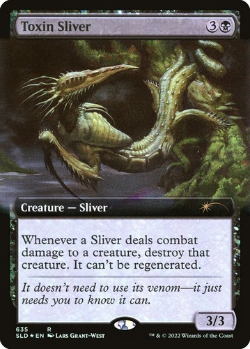 Mtg toxin sliver 635 - mtg, exc