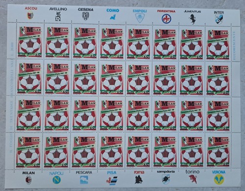 Foglio francobolli italia 1988 - francobolli,