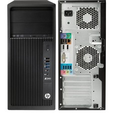 PC Ricondizionato HP Workstation Z240 Xeon E3-1240 v5 32GB 512GB SSD Win11 Pro