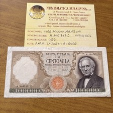 BANCONOTA LIRE 100000