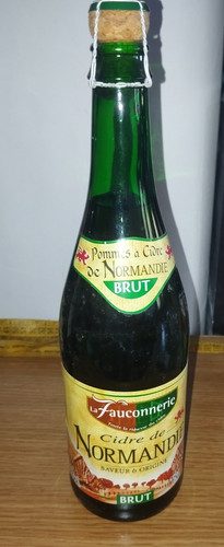 Cidre normandie brut - de,