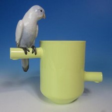 Rara Porcellana Lladro - Tesoro Profumato di Pappagallo sulla Prairia Giallo - 101/2"