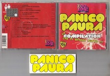 Cd Lo Zoo 105 PANICO PAURA La compilation + adesivo - 2010 Gabry Ponte Molella