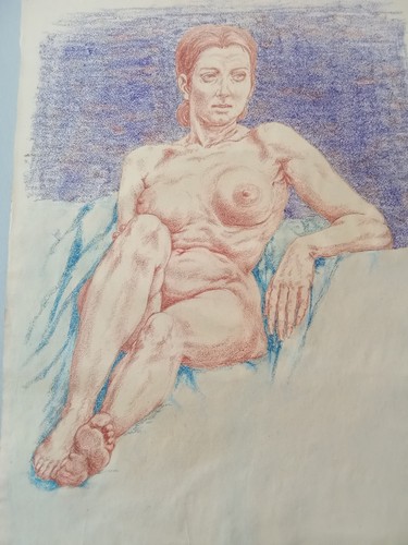 Disegno dénes polgár - -, nudo