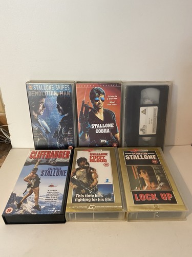 Sylvester stallone vhs video - sylvester,