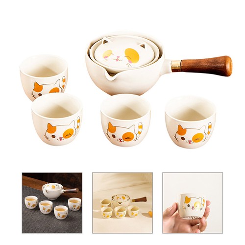 Set teiera antica in - ,