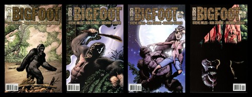 Lotto fumetti bigfoot 3 4 - bigfoot, 1-2-3-4