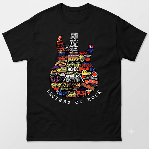 Legends rock maglietta - legends,