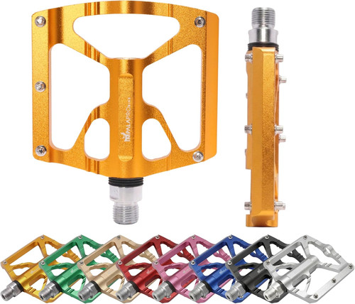 Pedali bici corsa - pedali, alluminio