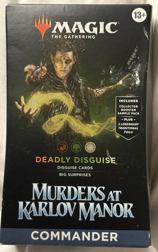 Mtg deadly disguise commander - deadly,