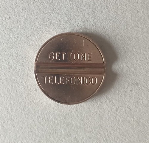 Gettone telefonico senza segno - gettone,