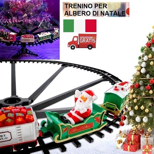 Trenino treno elettrico albero - trenino,