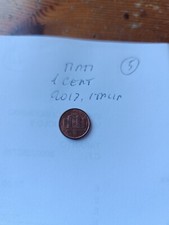 Moneta da 1 centesimo del 2017, Italia