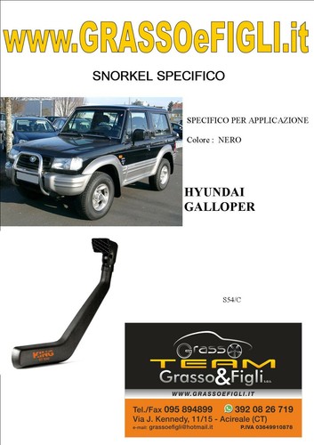 Kit snorkel aspirazione aria - kit,