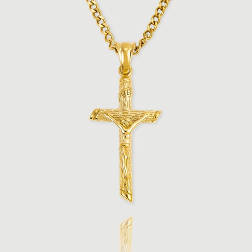 Collana crocifisso croce - collana,
