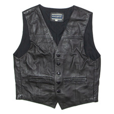 Gilet Vintage Blu Acqua Uomo