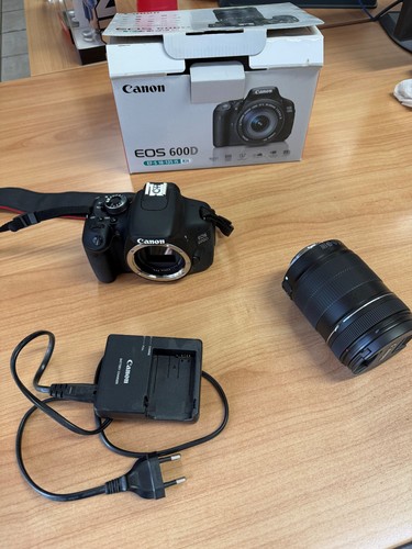 Canon eos 600d con obiettivo - canon,