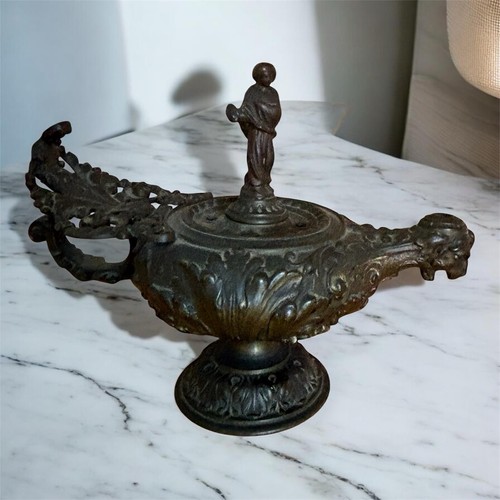 Lucerna olio bronzo - olio,