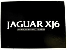 Brochure vendita auto JAGUAR XJ6 febbraio 1982 #25M 2,82 stampa canadese