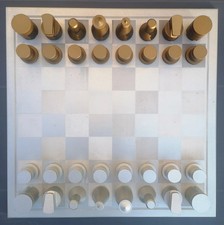 SCACCHIERA alluminio anodizzato IDEA REGALO ARREDO opera d'arte unica