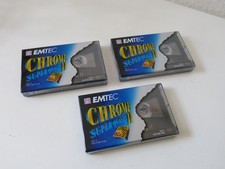 3x EMTEC BASF Chrome II Super