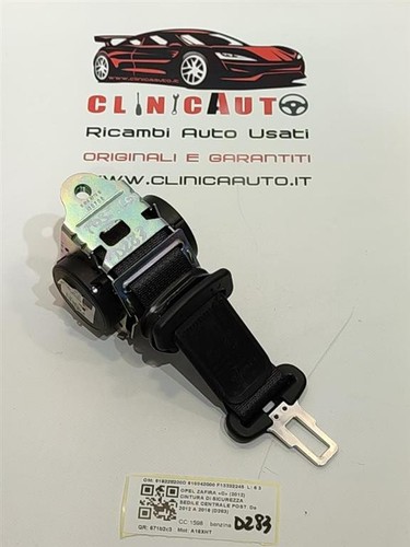 Cintura sicurezza - cintura, di