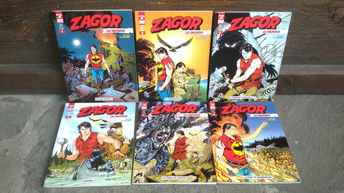Zagor origini serie - zagor, le