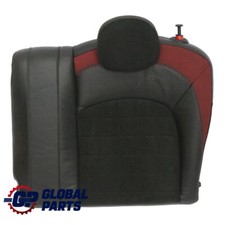 MINI F56 JCW Dinamica Rosso Nero Mezza pelle Schienale posteriore sinistro