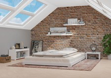 Tre varianti di bianco futon giapponese x ADULTI 120x200 abete rosso V-60.47W-12