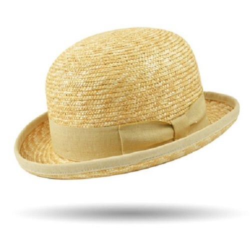 Cappello bombetta 100 - bombetta, paglia
