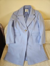 Trench cappotto donna blu