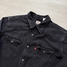 Levi's Camicia Denim Uomo Nera