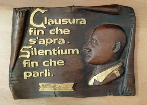 Gabriele annunzio targa - gabriele, d'annunzio