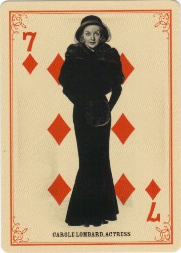 Carte gioco carole - carole, lombard