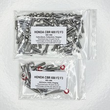 HONDA CBR 600 F2 F3 1991-1998 Kit n°1 viti brugola inox carburatori CBR600