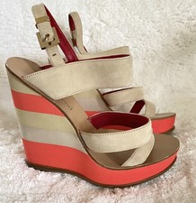 Sandali con zeppa Cesare