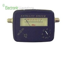 MISURATORE DI CAMPO INDICATORE DI SEGNALE PER ANTENNE SATELLITARI SAT FINDER