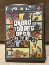 GRAND THEFT AUTO SAN ANDREAS PLAYSTATION 2 SONY PS2 GIOCO COMPLETO PAL ITA