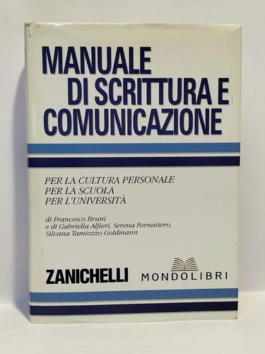 Manaule scrittura e - scrittura,