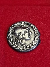 MONETA ROMANA REPUBBLICANA ANTICA RARA - DENARIO DI GENS GELLIA