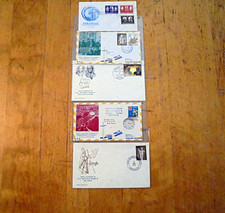 LOTTO 5X FRANCOBOLLI Vaticano VIAGGI  PAPA GIOVANNI PAOLO II  RETRO SEGNATASSE