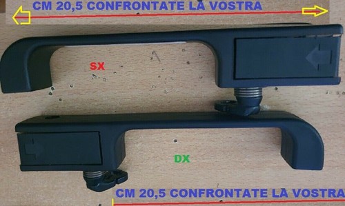 Maniglie aprirporte - sx+dx,